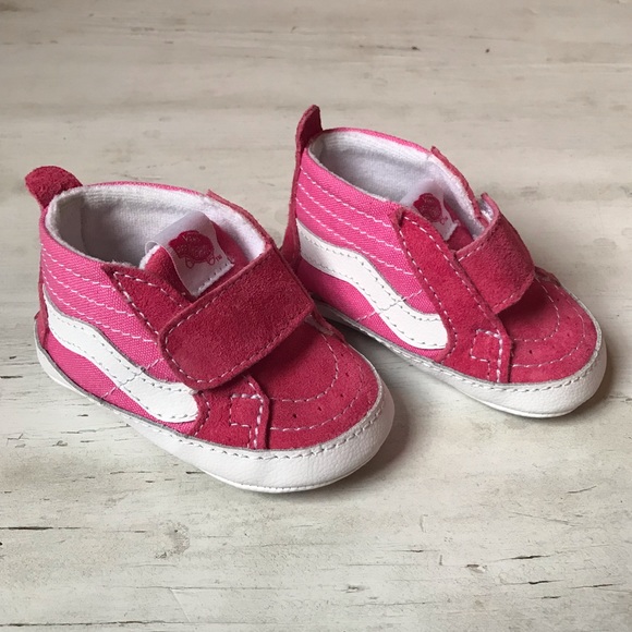 pink baby vans shoes